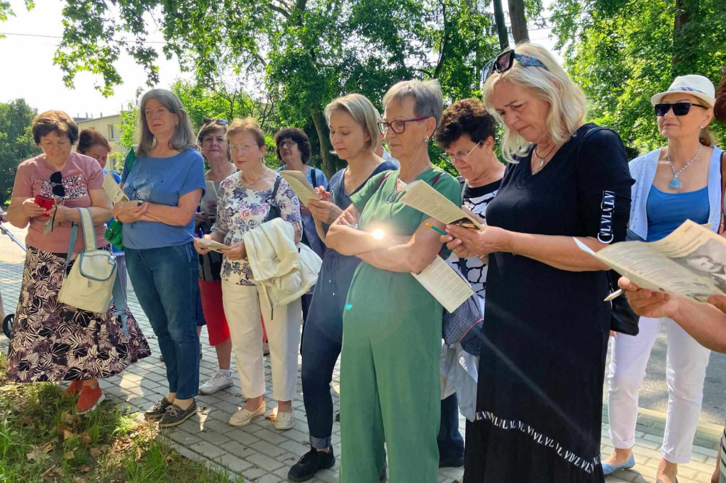 Zwiedzali Kopaszewo śladami Mickiewicza