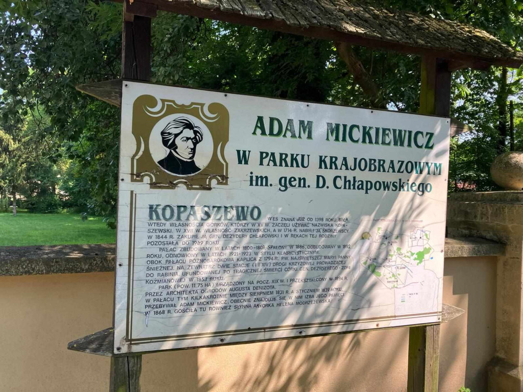 Zwiedzali Kopaszewo śladami Mickiewicza