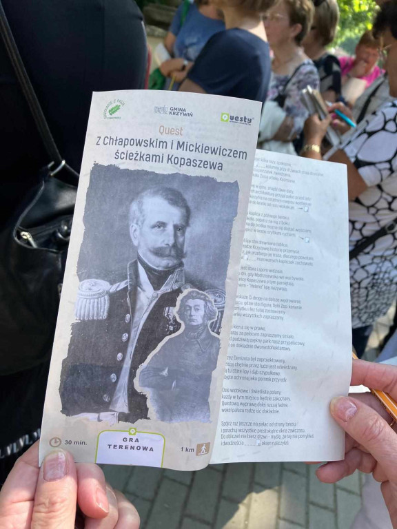 Zwiedzali Kopaszewo śladami Mickiewicza