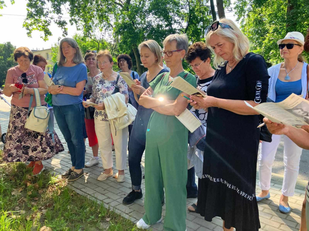 Zwiedzali Kopaszewo śladami Mickiewicza