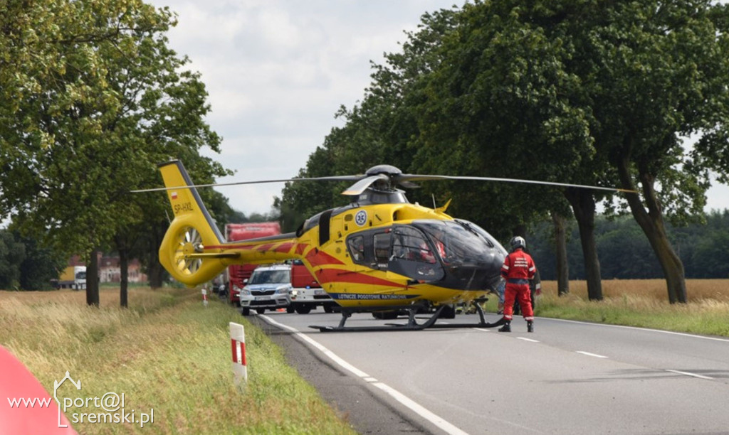 Wypadek na krajowej 11