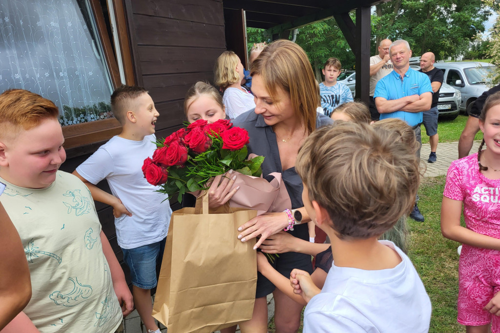Zakończenie  klasy 3b z Dolska