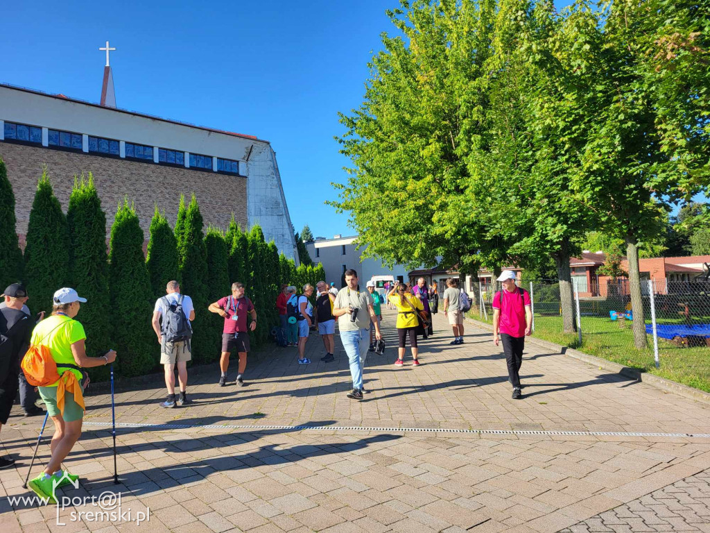 Szczecińska Piesza Pielgrzymka - postój w Śremie