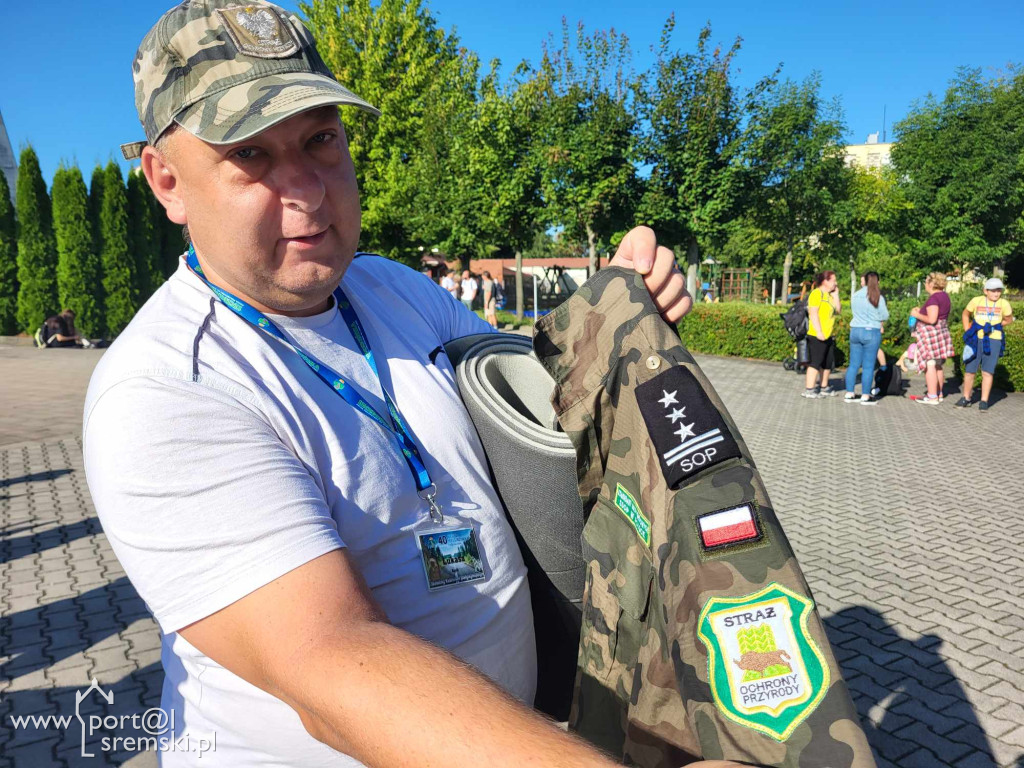 Szczecińska Piesza Pielgrzymka - postój w Śremie
