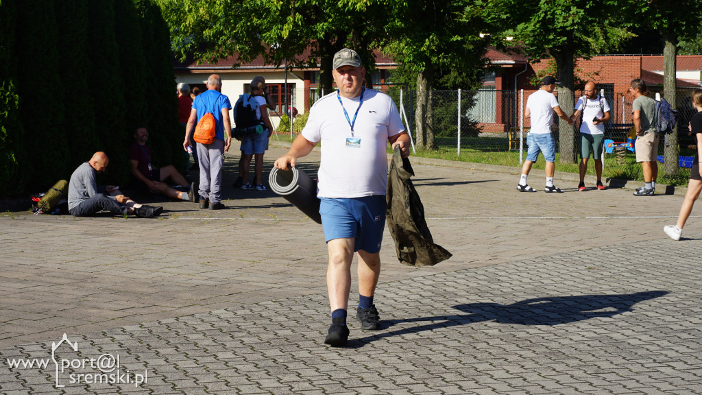 Szczecińska Piesza Pielgrzymka - postój w Śremie
