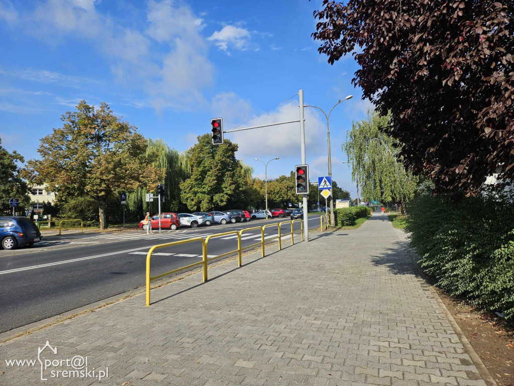 Remont chodnika na ul. Grunwaldzkiej w Śremie