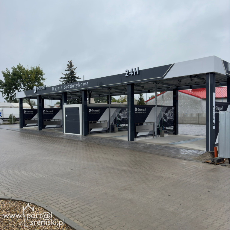 Nowoczesna myjnia samochodowa