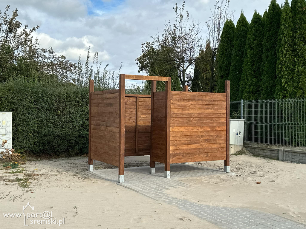 Realizacja projektów BO na plaży w Śremie