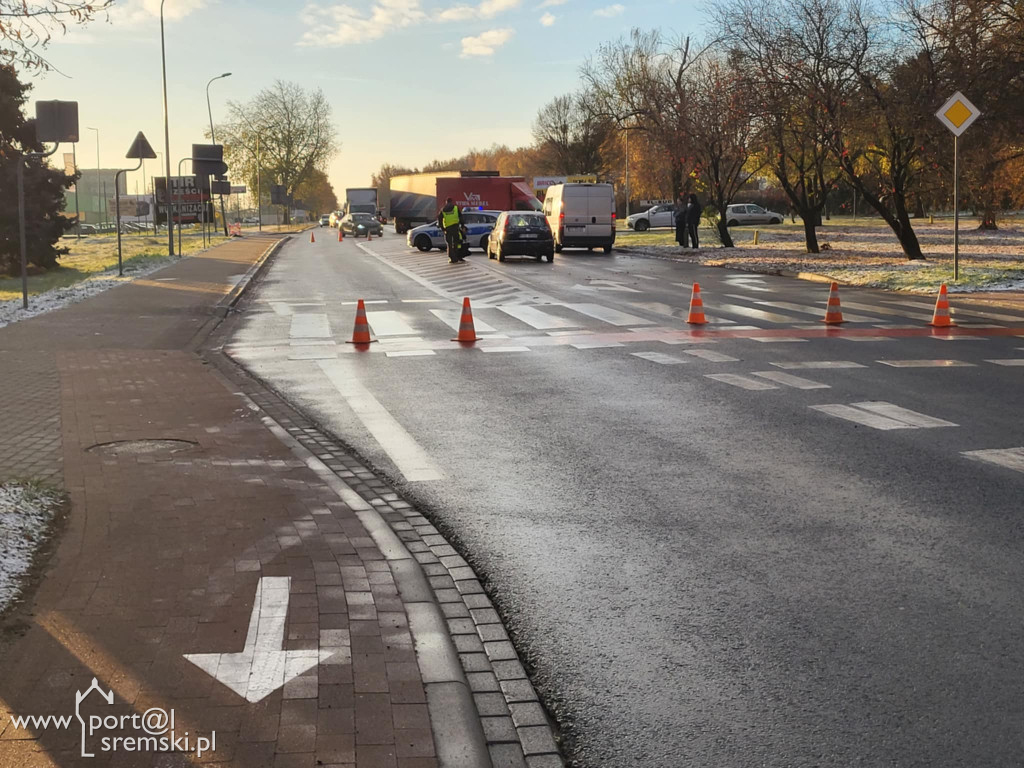 Potrącenie pieszej na ul. Gostyńskiej