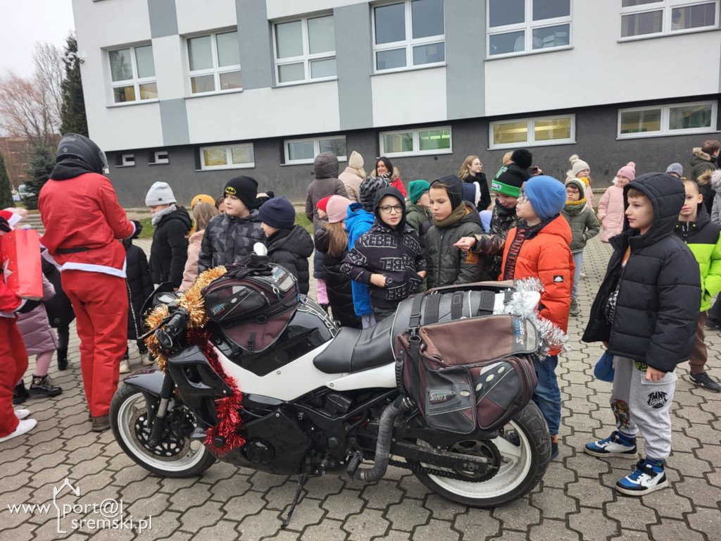 Motomikołaje przejechali ulicami Śremu