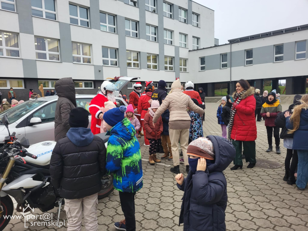 Motomikołaje przejechali ulicami Śremu