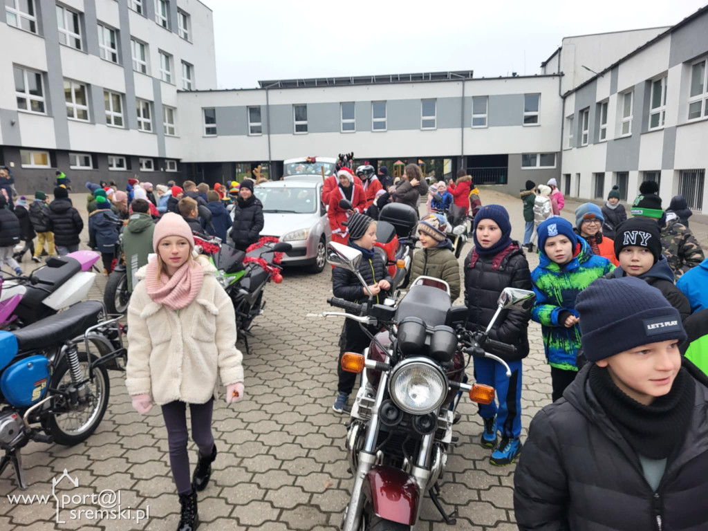 Motomikołaje przejechali ulicami Śremu