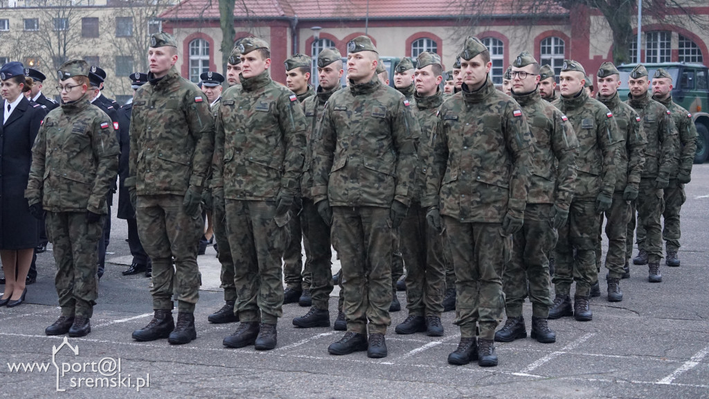 Przysięga wojskowa w Śremie