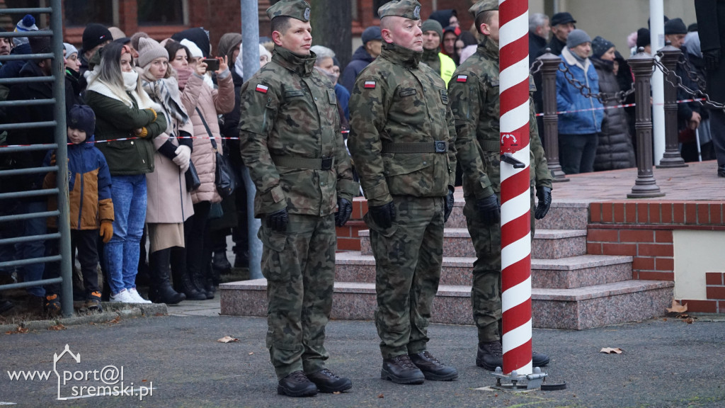 Przysięga wojskowa w Śremie