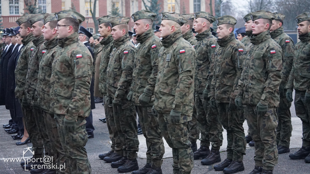 Przysięga wojskowa w Śremie