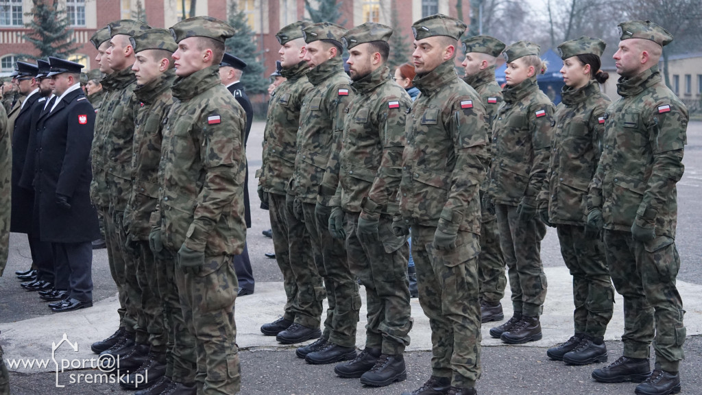 Przysięga wojskowa w Śremie