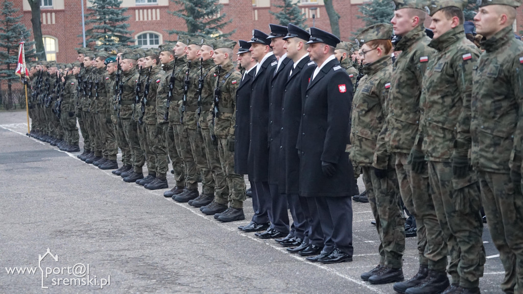Przysięga wojskowa w Śremie