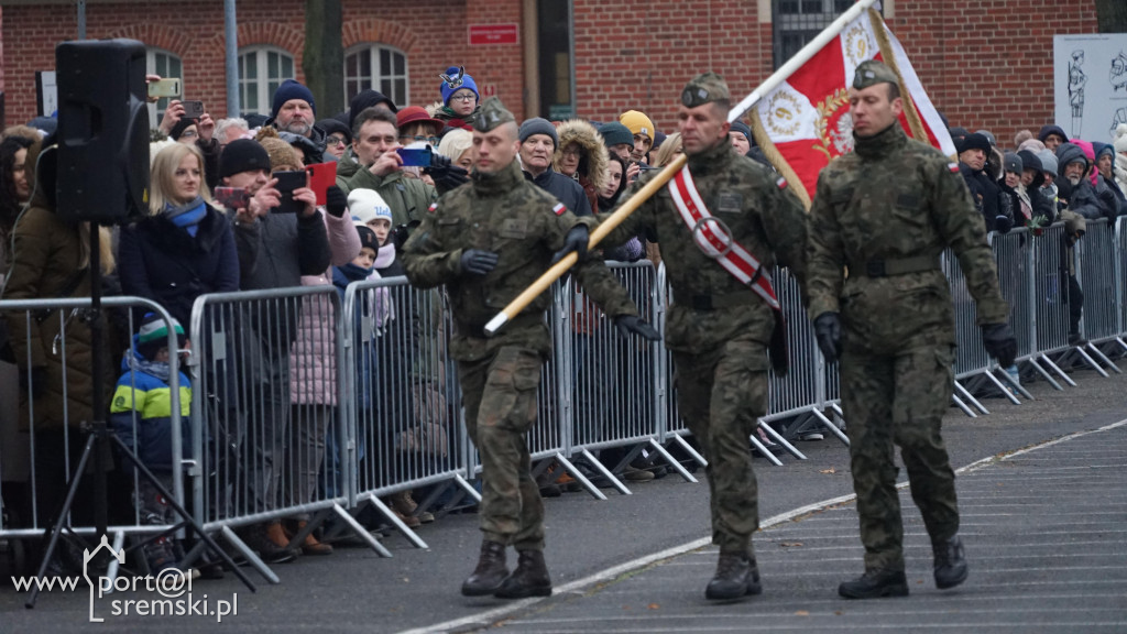 Przysięga wojskowa w Śremie