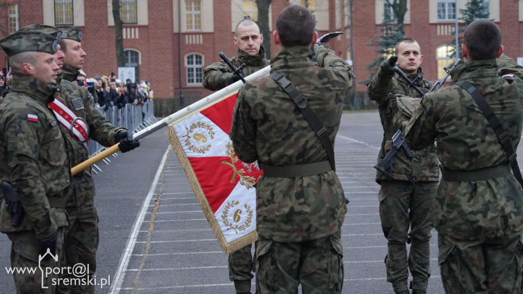 Przysięga wojskowa w Śremie