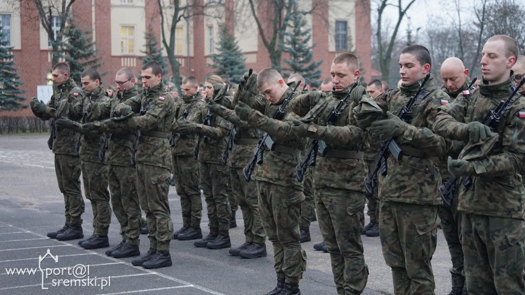 Przysięga wojskowa w Śremie