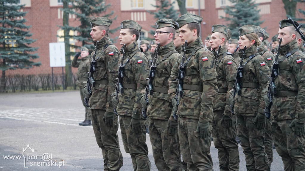 Przysięga wojskowa w Śremie