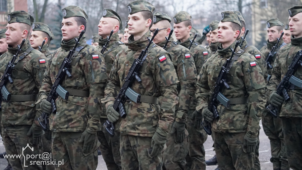 Przysięga wojskowa w Śremie