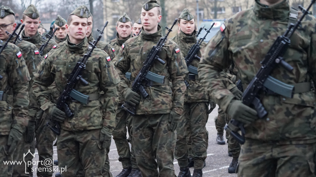 Przysięga wojskowa w Śremie