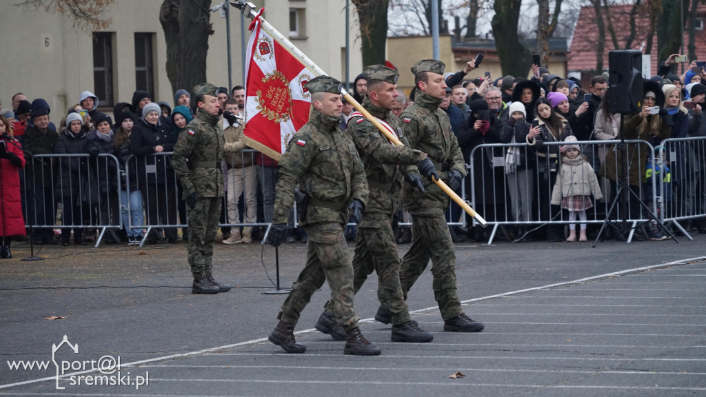 Przysięga wojskowa w Śremie