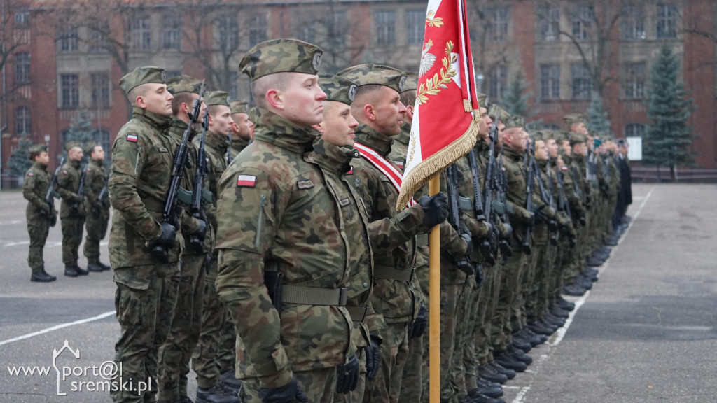 Przysięga wojskowa w Śremie