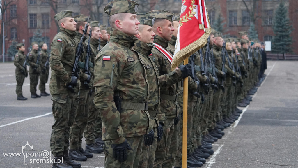 Przysięga wojskowa w Śremie