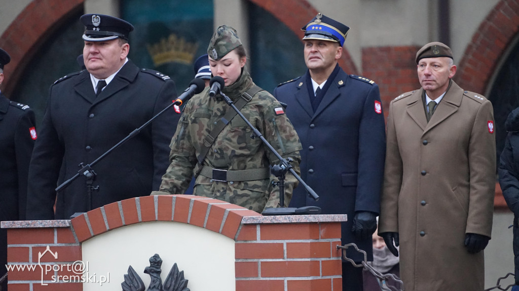 Przysięga wojskowa w Śremie