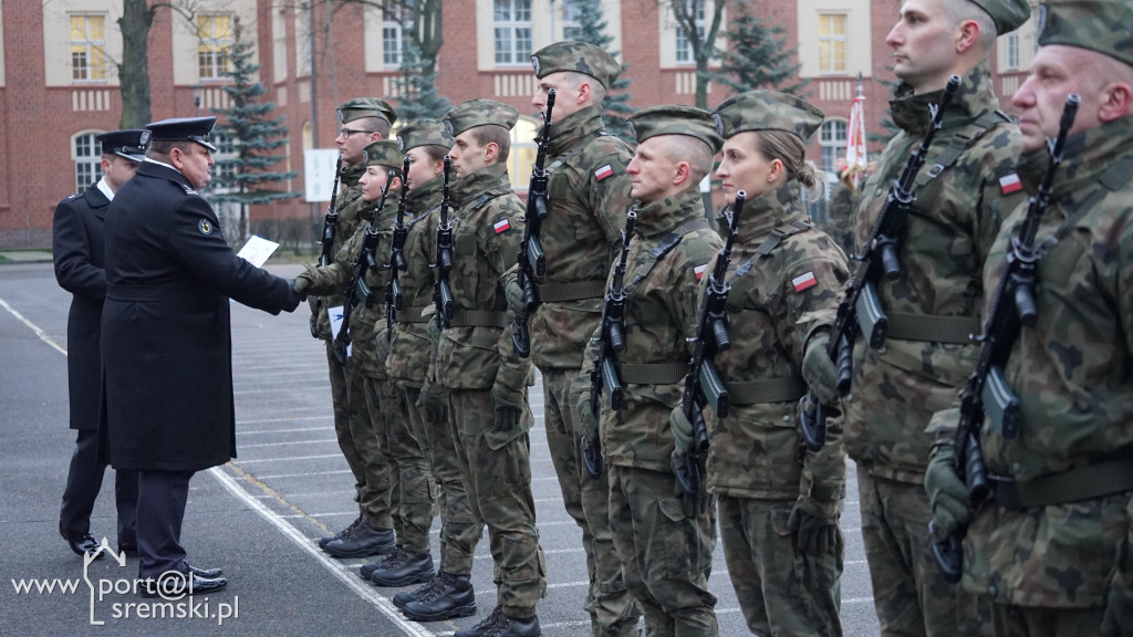 Przysięga wojskowa w Śremie