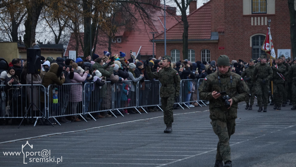 Przysięga wojskowa w Śremie