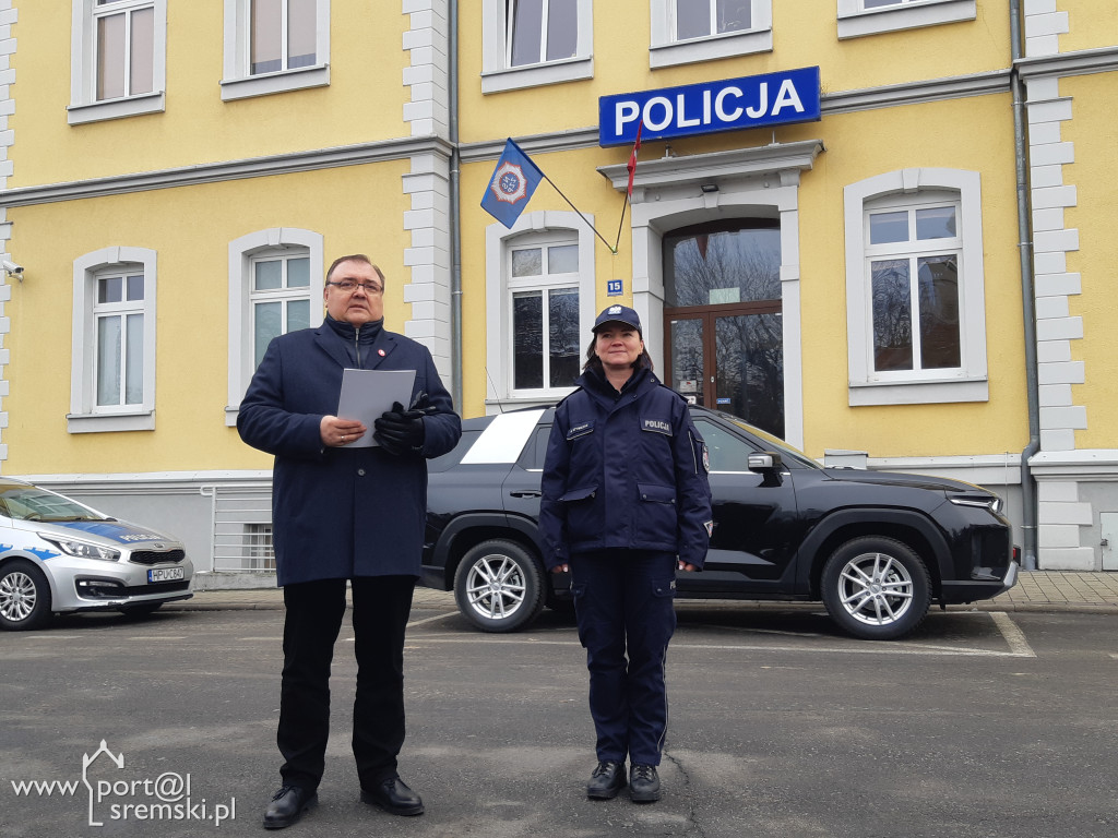 Nowy samochód dla śremskich kryminalnych