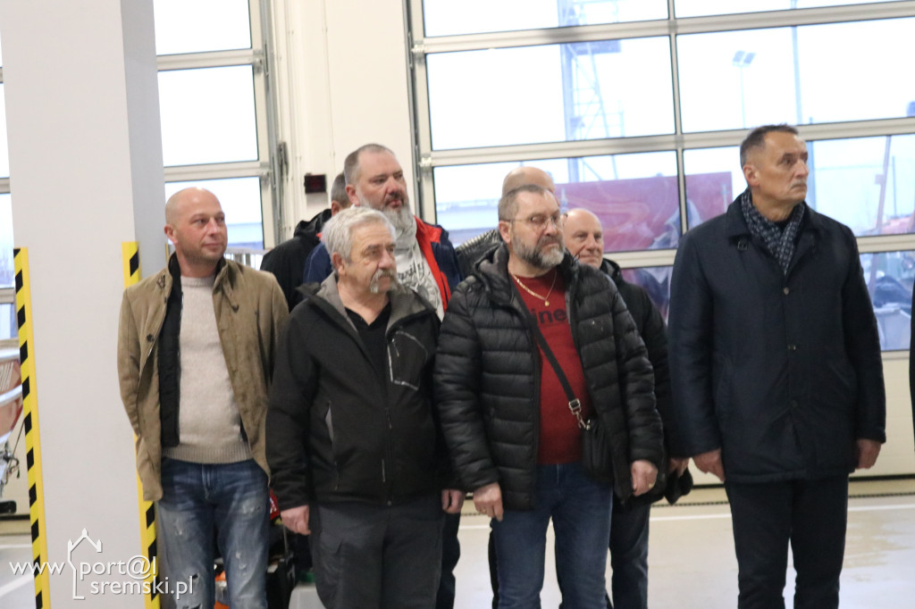 Uroczyste zakończenie służby  w PSP Śrem
