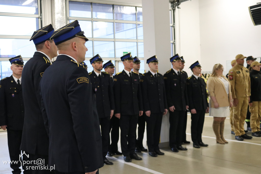 Uroczyste zakończenie służby  w PSP Śrem
