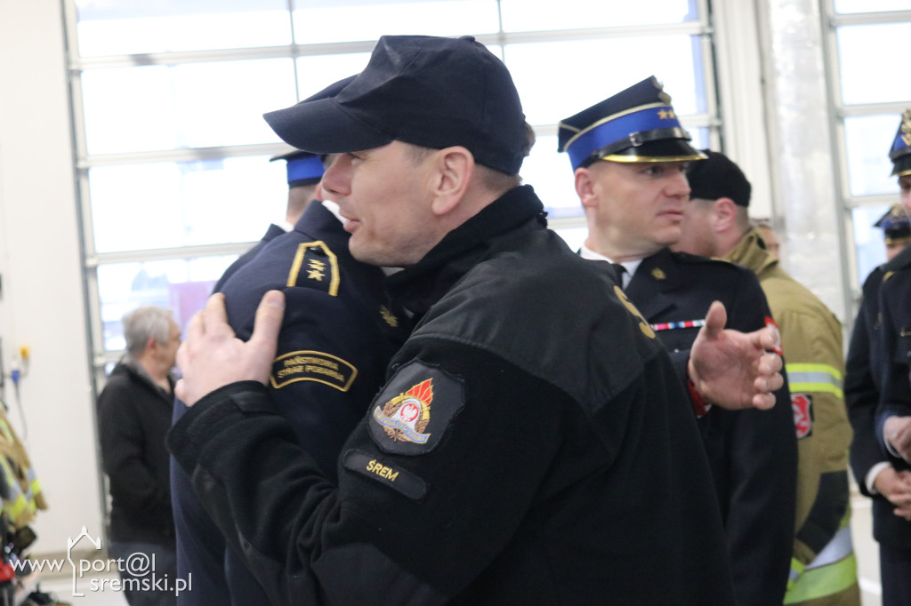 Uroczyste zakończenie służby  w PSP Śrem