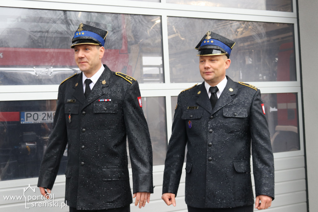 Uroczyste zakończenie służby  w PSP Śrem