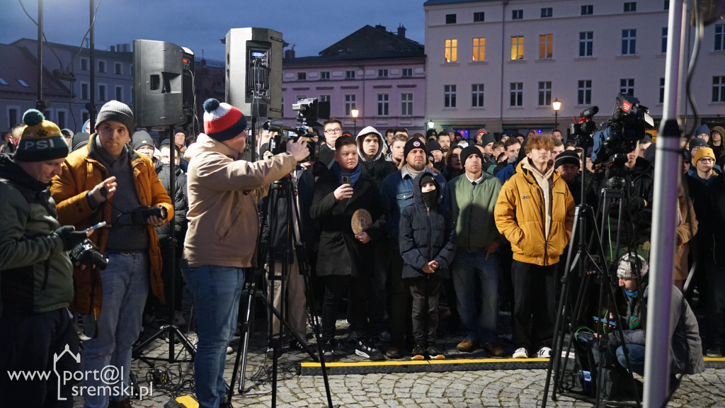 Sławomir Mentzen w Śremie