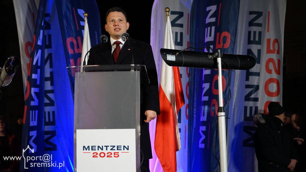 Sławomir Mentzen w Śremie