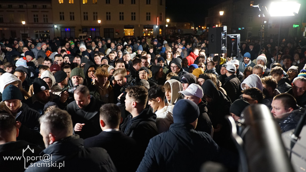 Sławomir Mentzen w Śremie