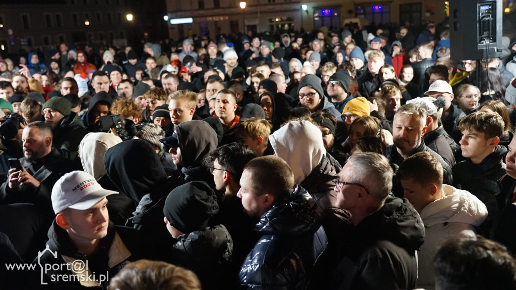 Sławomir Mentzen w Śremie