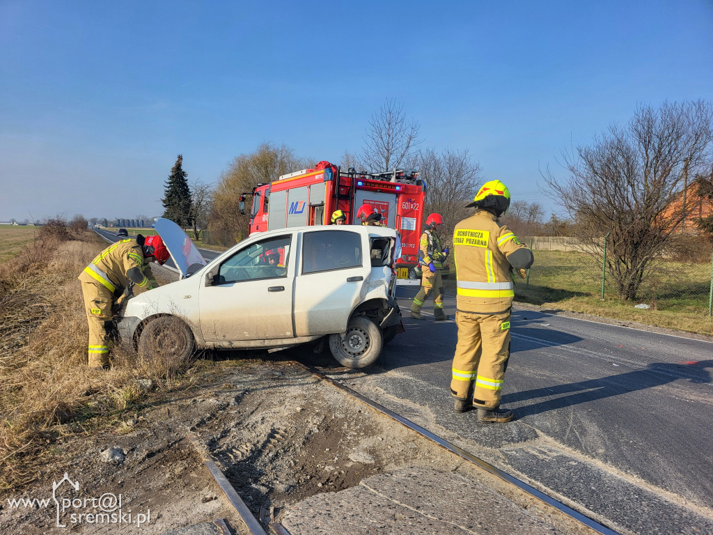 Kolizja na DW 310 Śrem Czempiń