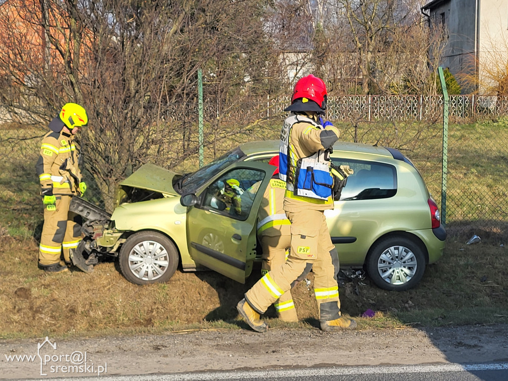 Kolizja na DW 310 Śrem Czempiń