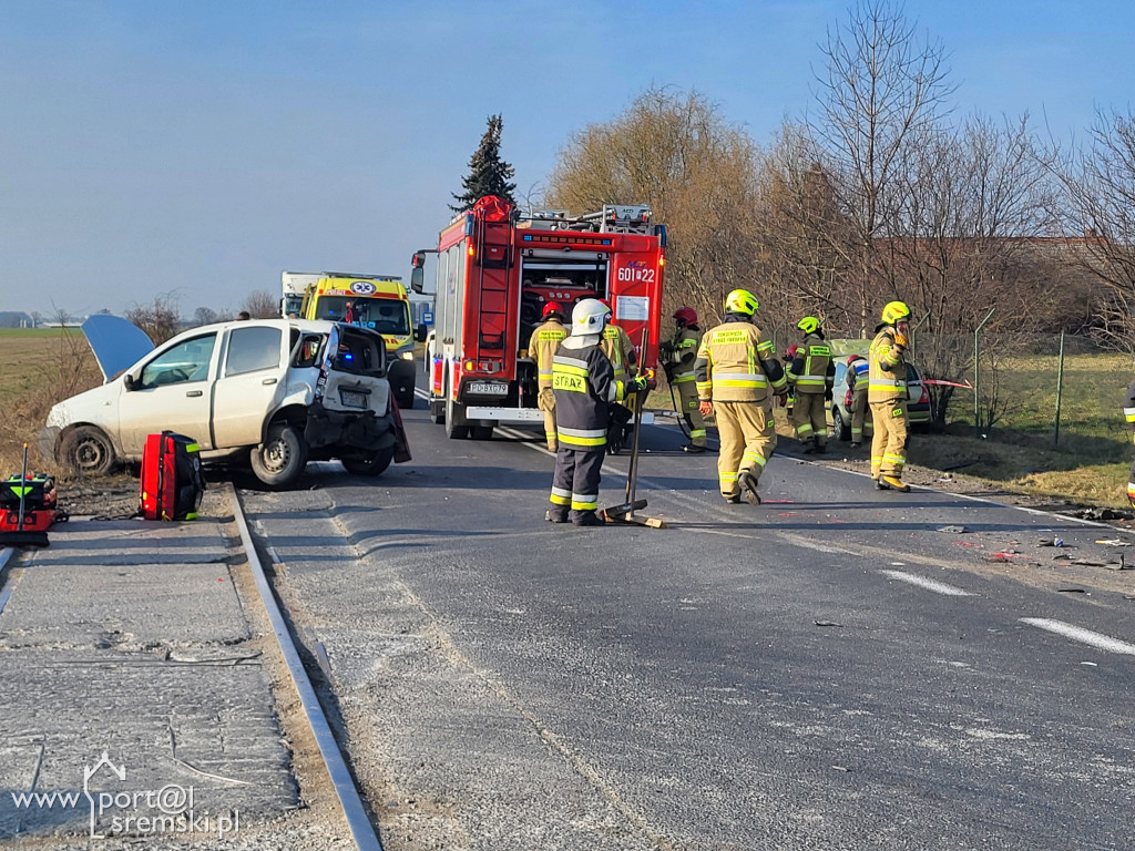 Kolizja na DW 310 Śrem Czempiń