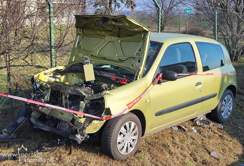 Kolizja na DW 310 Śrem Czempiń