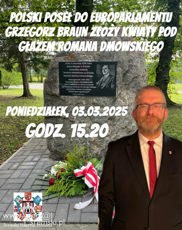 Grzegorz Braun w Śremie