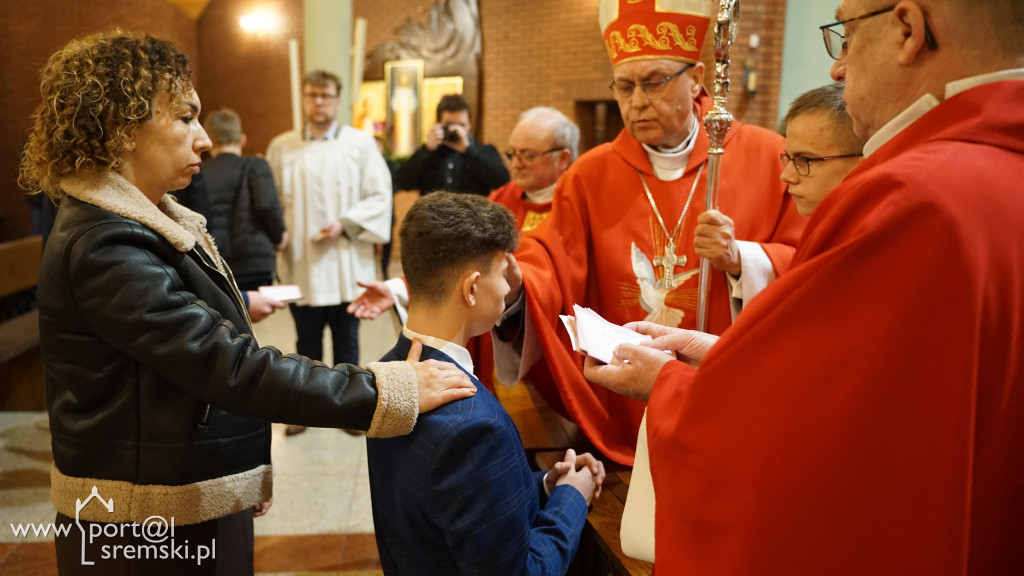 Bierzmowanie w parafii pw. bł. Michała Kozala