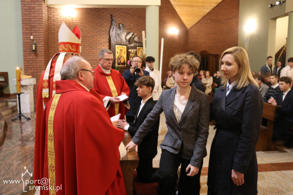 Bierzmowanie w parafii pw. bł. Michała Kozala