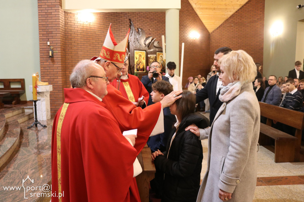 Bierzmowanie w parafii pw. bł. Michała Kozala